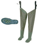 Snowbee 210D Nylon Thigh Waders - Cleated Sole