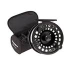 Snowbee Onyx Fly Reel #5/7 plus 3 Spare Cassette Spools in Reel Case