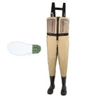 Snowbee Prestige Breathable Bootfoot and Zip-Front Chest Waders - Combi Felt Sole
