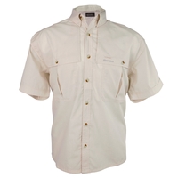 Snowbee Superlight Short Sleeved Fishing Shirt - Stone