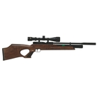 Weihrauch HW100T Air Rifle - Thumbhole Walnut Stock