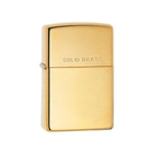 Zippo High Polish Brass Lighter