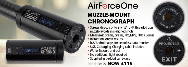 Airforce One Muzzle-Mount Chronograph