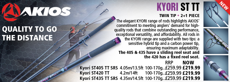 Akios Kyori ST TT SRS Fishing  Rods