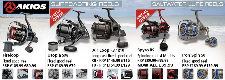 Akios Surfcasting Reels