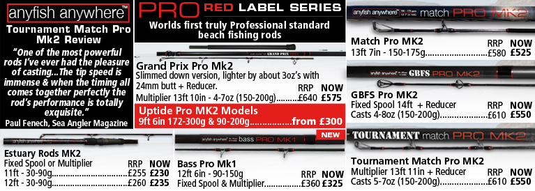 Anyfish Anywhere Pro Red Label Series