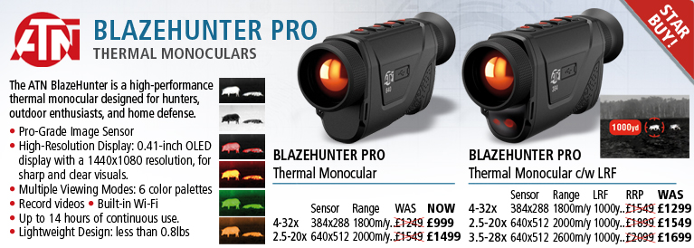 ATN Blazehunter Thermal Monoculars