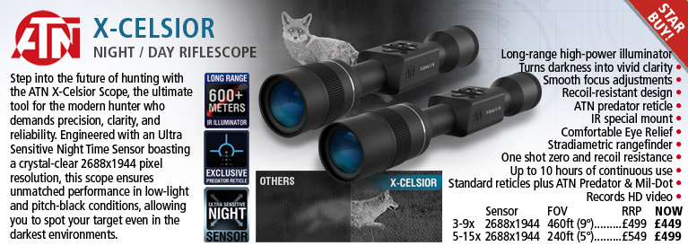 ATN X-Celsior Night / Day Riflescope