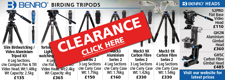 Benro Birding Tripods