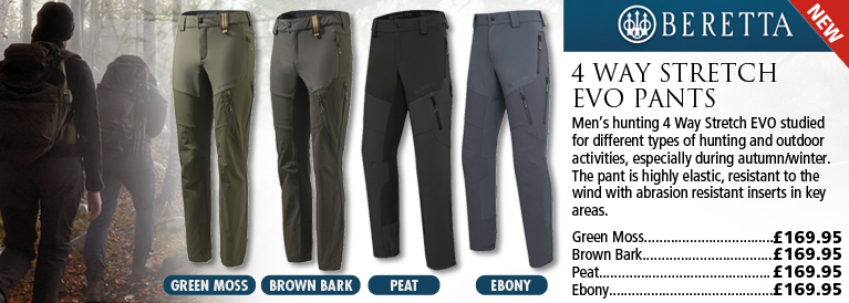 Beretta 4 Way Stretch EVO Pants