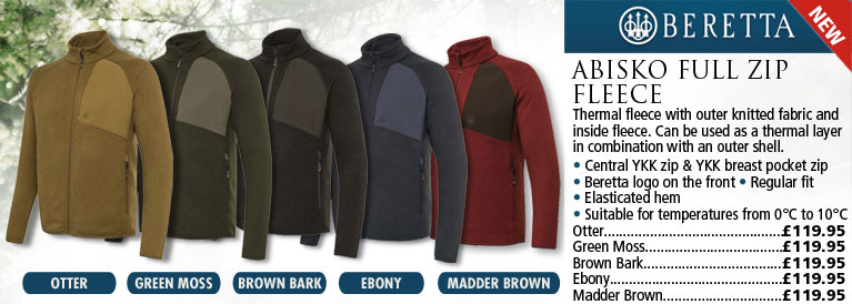 Beretta Abisko Full Zip Fleece