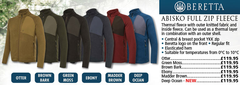 Beretta Abisko Full Zip Fleece