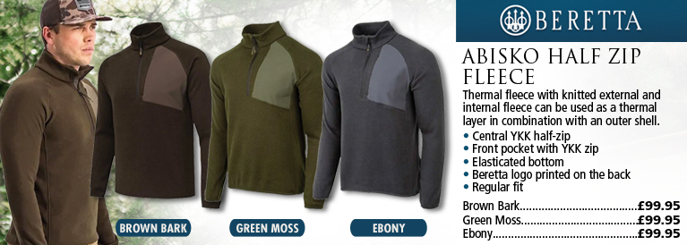 Beretta Abisko Half Zip Fleece