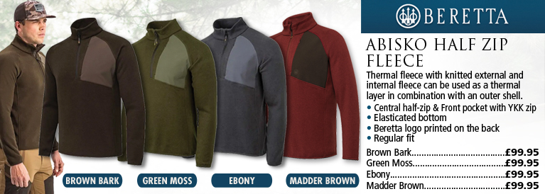 Beretta Abisko Half Zip Fleece