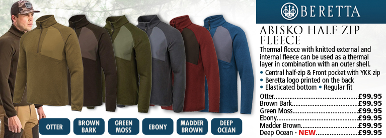 Beretta Abisko Half Zip Fleece