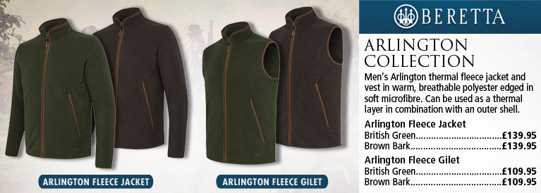 Beretta Arlington Fleece Jacket and Gilet