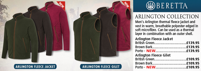 Beretta Arlington Fleece Jacket and Gilet