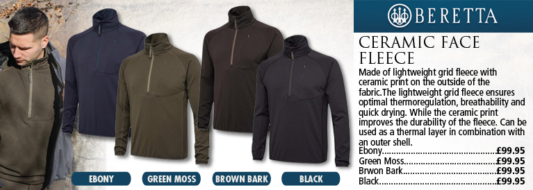 Beretta Ceramic Face Fleece Jacket