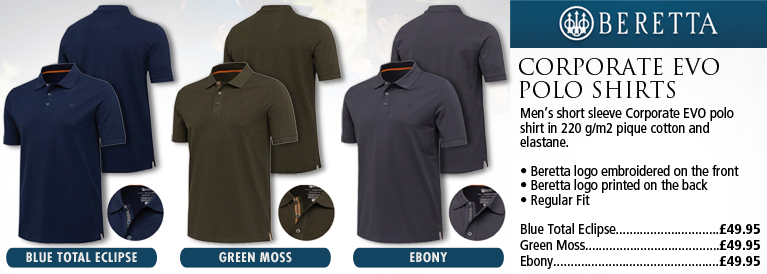 Beretta Corporate EVO Polo Shirts