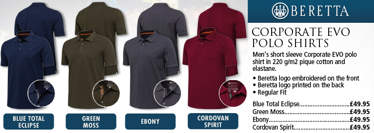 Beretta Corporate EVO Polo Shirts