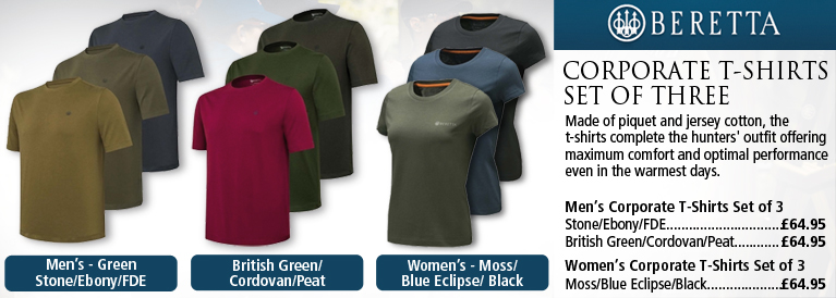 Beretta Corporate T-Shirt 3 Pack
