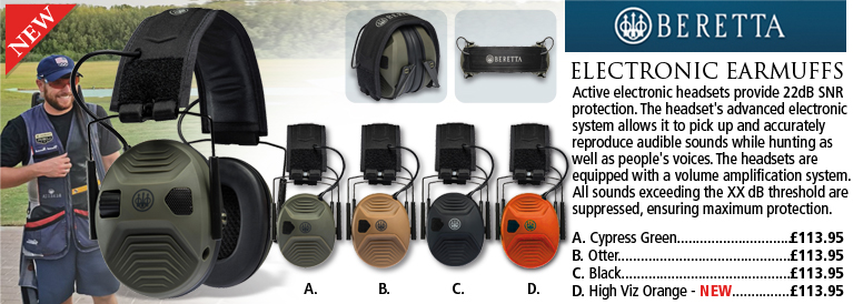 Beretta Electronic Earmuffs