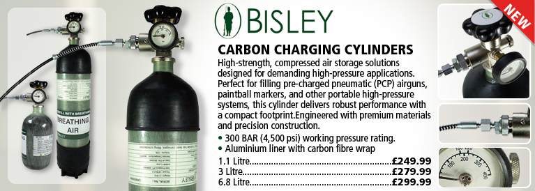 Bisley Carbon Charging Cylinders