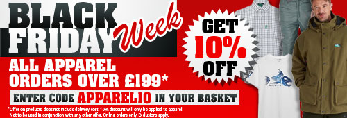 Black Friday Apparel 10 Percent off Offer