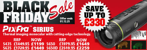 Pixfra Sirius Thermal Imaging Monoculars Black Friday Offer