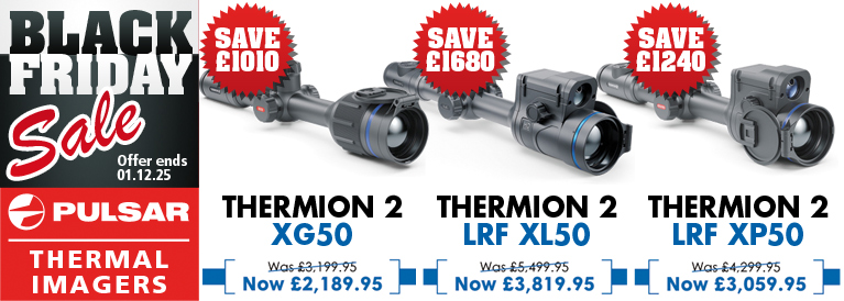 Pulsar Black Friday Thermion 2 Thermal Imager Offer