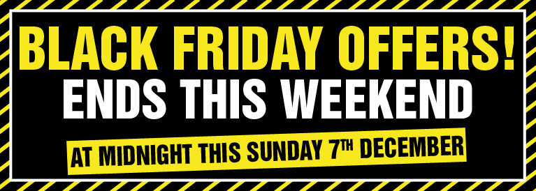Black Friday Offers Ends This Sunday