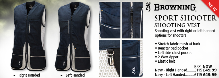 Browning Sport Shooter Shooting Vest