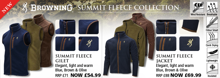 Browning Summit Fleece Collection
