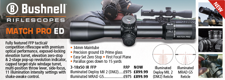 Bushnell Match Pro ED Riflescopes