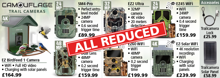 Camouflage Trail Cameras