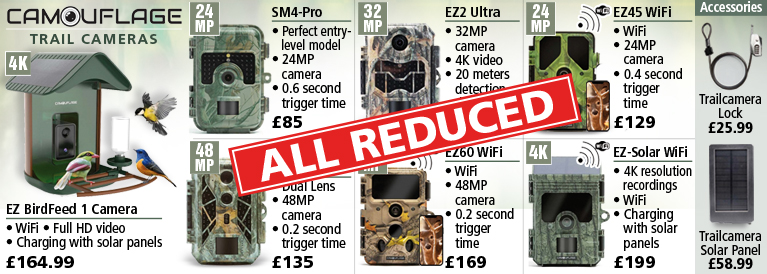 Camouflage Trail Cameras