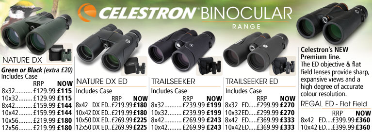 Celestron Binoculars