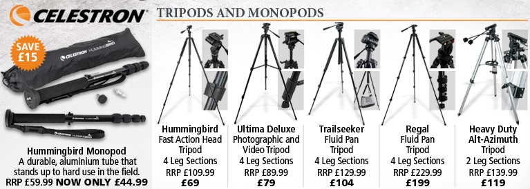 Celestron Tripods and Monopods
