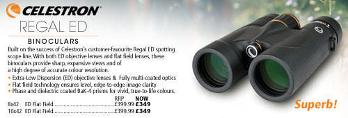 Celestron Regal ED Binoculars