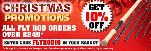 Christmas Promotions 10 Off All Fly Rods Over £249