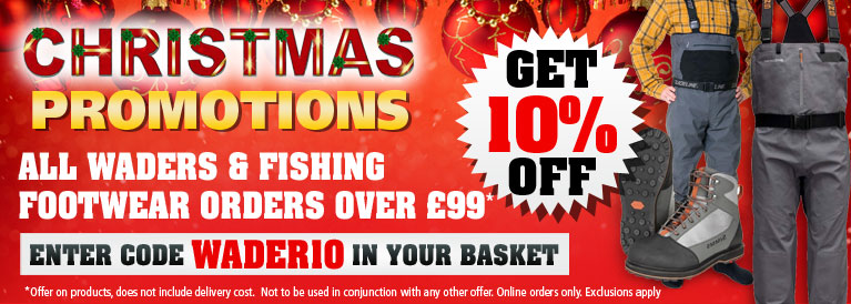 Christmas Promotions 10 Off All Fishing Waders and Footwear