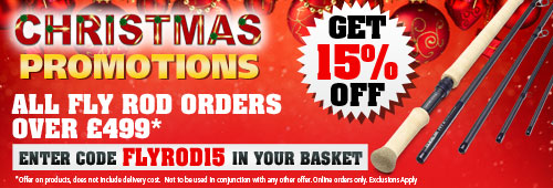 Christmas Promotions 10 Off All Fly Rods Over £499
