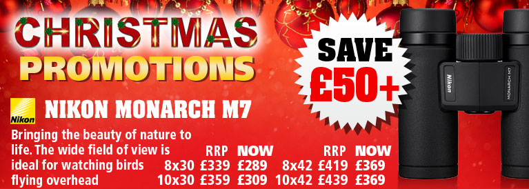 Christmas Promotions Nikon Monarch M7