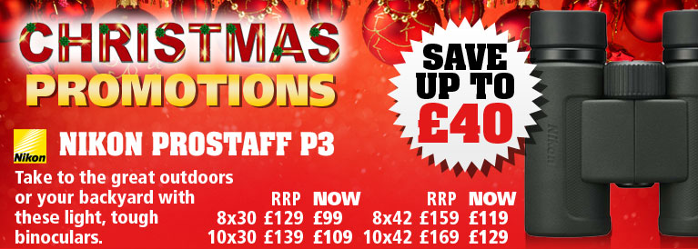 Christmas Promotions Nikon Prostaff P3