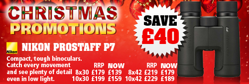 Christmas Promotions Nikon Prostaff P7