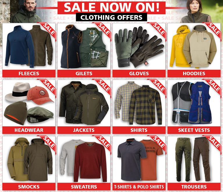 Clothing Sale Now On