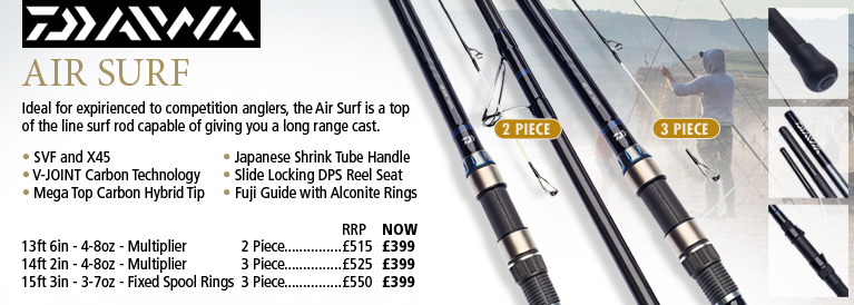 Daiwa Air Surf Rods