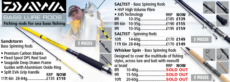 Daiwa Spinning Rods