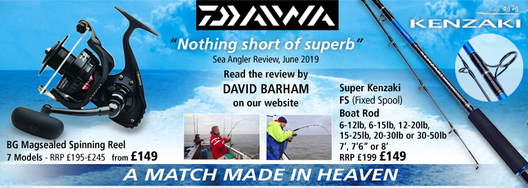 Daiwa BG Magsealed Spinning Reels and Kenzaki Rods
