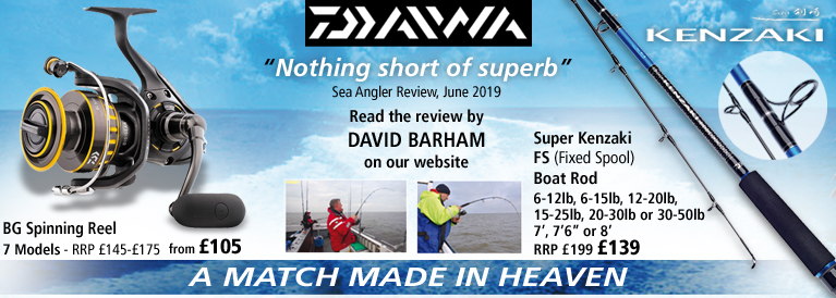 Daiwa BG Magsealed Spinning Reels and Kenzaki Rods